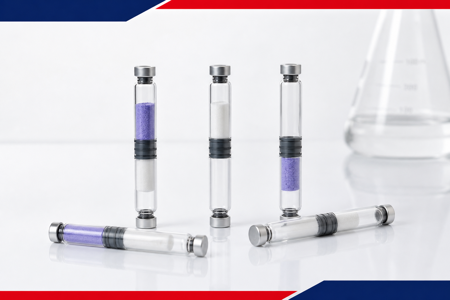 Dual-chamber peptide cartridge presentation for compatible pen projects